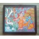 Kerala Mural- Rama Sita Vanavas